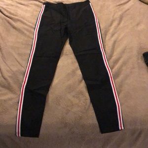 High waisted stretchy pants